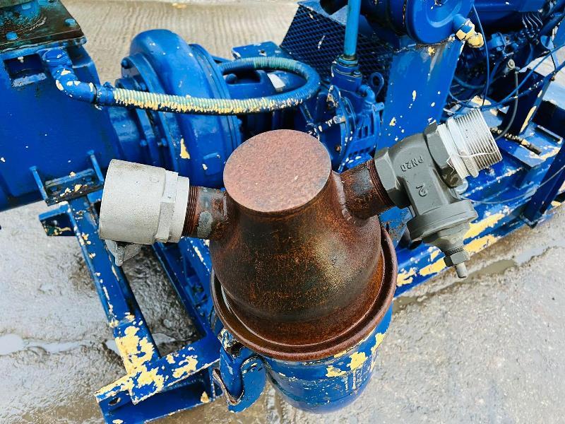 WATER PUMP C/W DEUTZ 4 CYLINDER ENGINE *VIDEO*