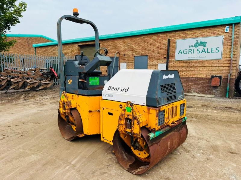 BENFORD TV1200 DOUBLE DRUM ROLLER*SPARES AND REPAIRS*VIDEO*