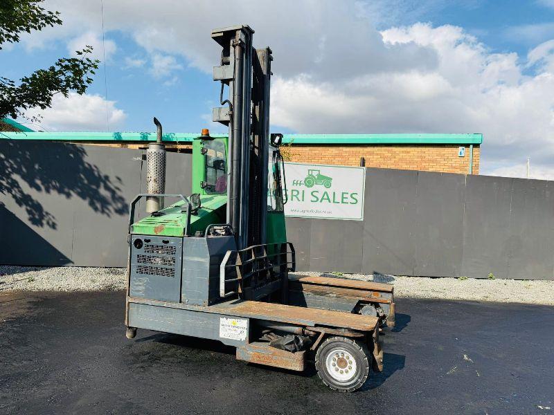 COMBILIFT C4500 DIESEL TRUCK MOUNTED FORKLIFT*C/W FORK POSITIONER*VIDEO*