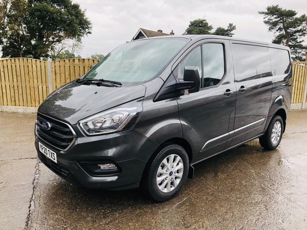 FORD TRANSIT CUSTOM LIMITED VAN * YEAR 2020 * ONLY 93 DELIVERY MILES