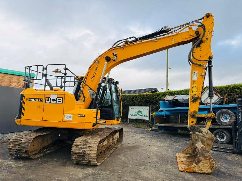 JCB 140XLC TRACKED EXCAVATOR*7007 HOURS*C/W BUCKET*YEAR 2021*VIDEO*