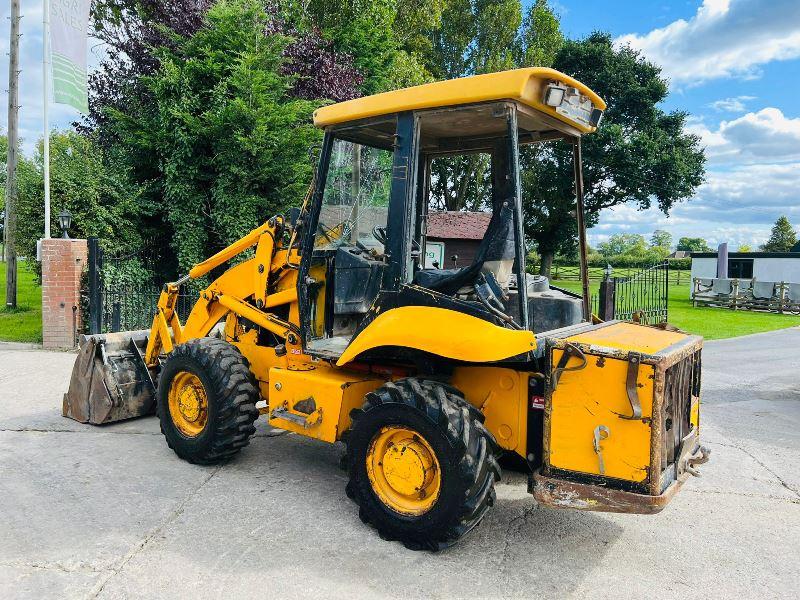 JCB 2CX 4WD AIRMASTER LOADING SHOVEL C/W 4 WHEEL STEER *VIDEO*
