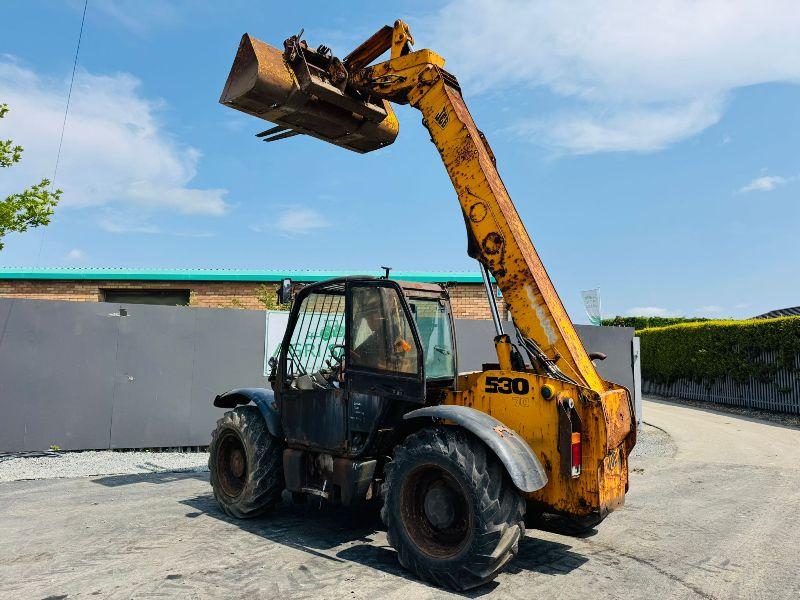 JCB 530-70 TELEHANDLER*C/W BUCKET & TINES*VIDEO*