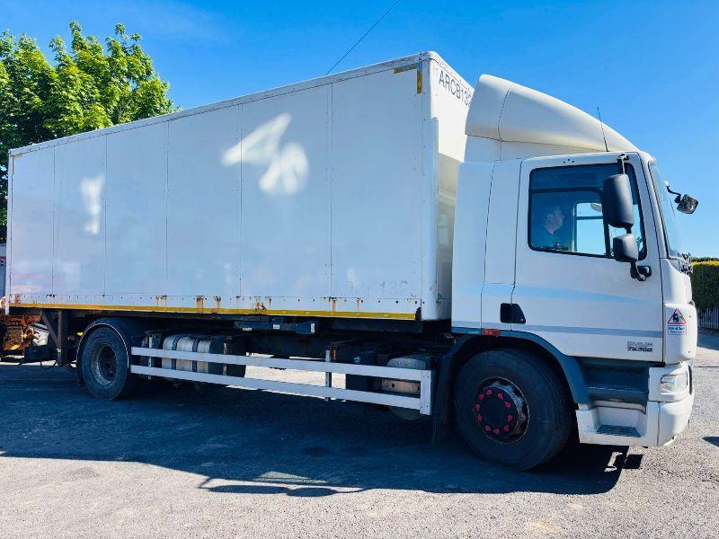 DAF CF75.360 4X2 BOX LORRY *C/W TUCK AWAY TAIL LIFT* YEAR 2012*VIDEO*