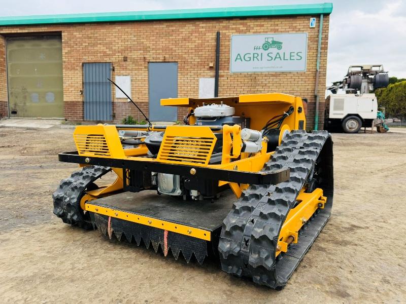 *UNUSED*VELON AT-1000 REMOTE CONTROL LAWNMOWER*YEAR 2025*VIDEO*