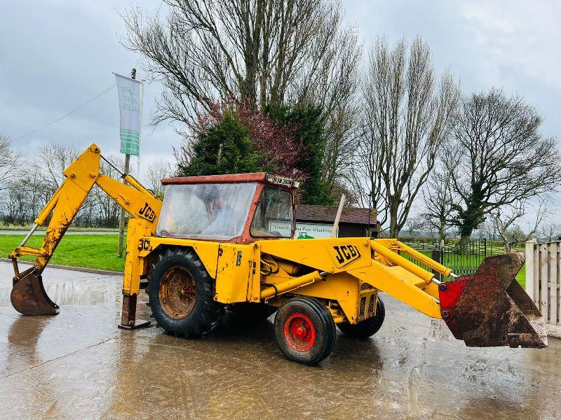 JCB 3C BACKHOE DIGGER C/W FULLY GLAZED CABIN *VIDEO*