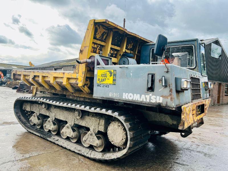 MOROOKA MST2300 TRACKED DUMPER (TRACKS NOT TURNING SPARE AND REPAIRS) *VIDEO*