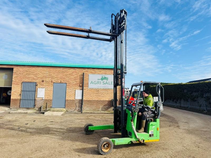 MOFFETT E4 20.1 2 TONNE ELECTRIC FORKLIFT*YEAR 2016*VIDEO*