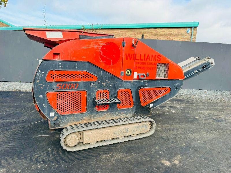 RED RHINO 5000 MINI CRUSHER*YEAR 2012*1332 HOURS*VIDEO*