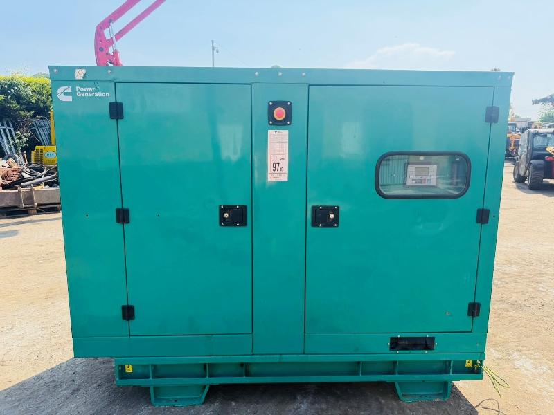 CUMMINS POWER GENERATION 44 KVA GENERATOR*YEAR 2021*VIDEO*