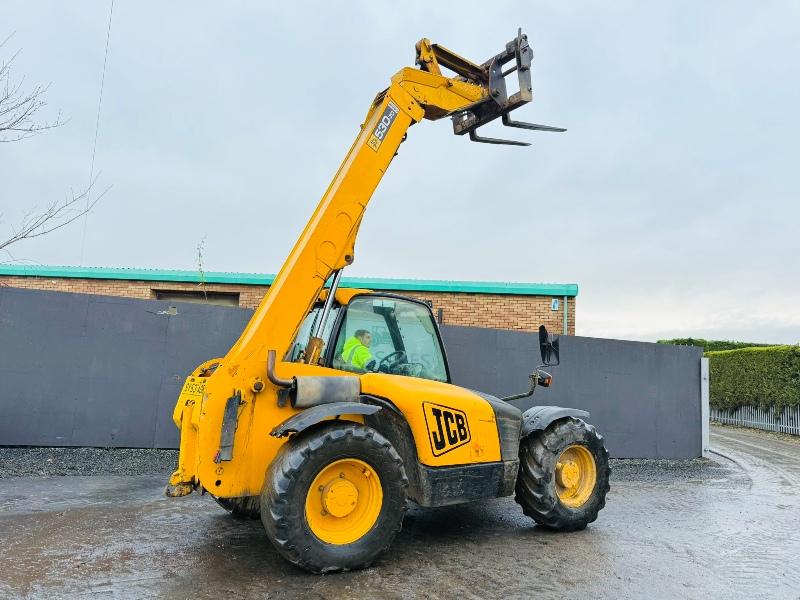 JCB 530-70 FARM SPECIAL 4WD TELEHANDLER *C/W PALLET TINES*VIDEO*