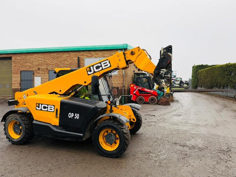 JCB 525-60 HI VIZ TURBO TELEHANDLER*YEAR 2019*C/W BUCKET & TINES*VIDEO*