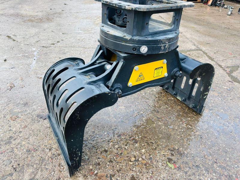 UNUSED MUSTANG GRP150 HYDRAULIC ROTATING SELECTOR GRAB *YEAR 2023* VIDEO *