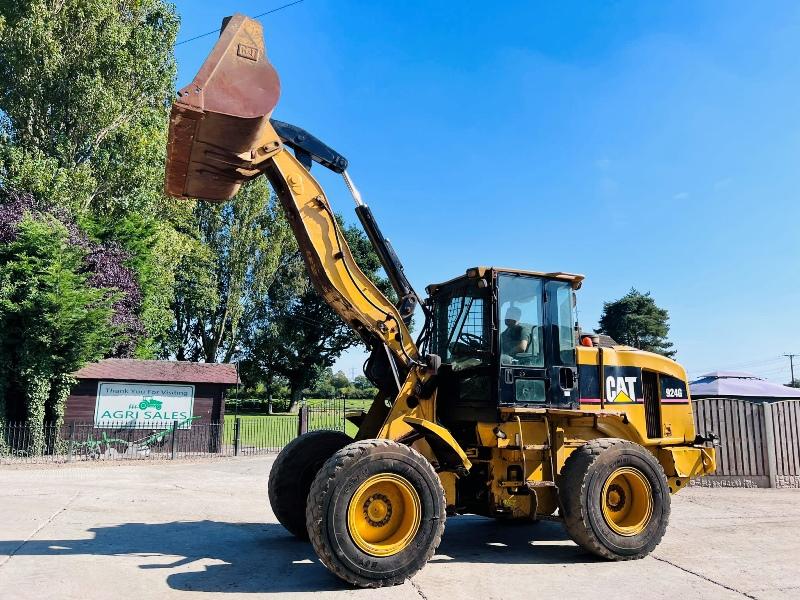 CATTERPILLAR 924G 4WD LOADING SHOVEL C/W REVERSE CAMERA *VIDEO*