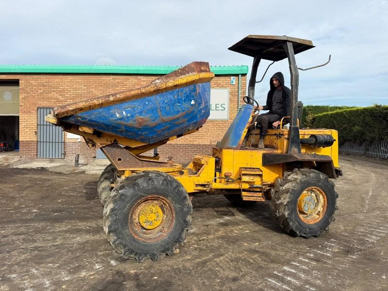 BARFORD SXR6000 SWIVLE TIP DUMPER*C/W CANOPY*
