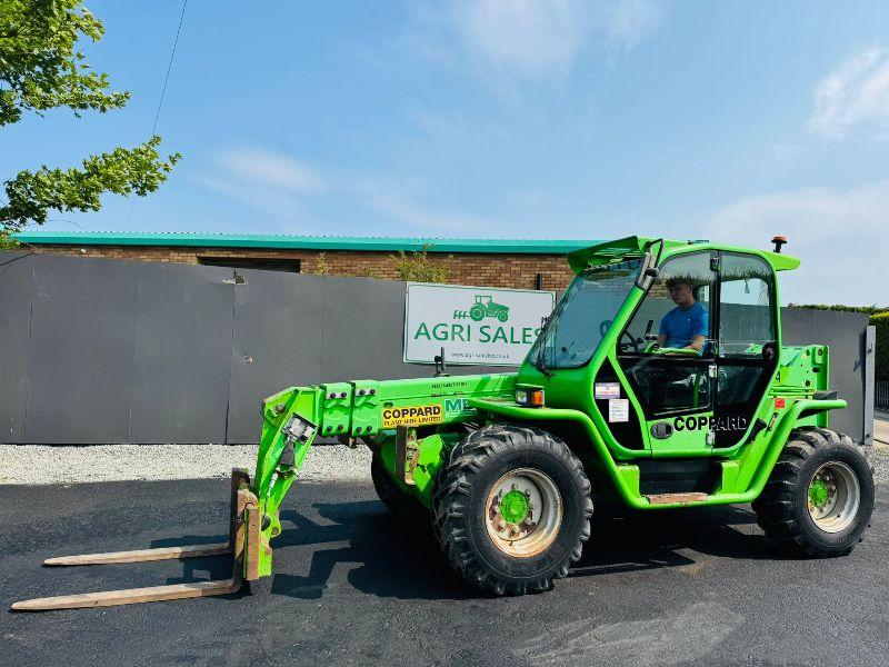 MERLO P38.13 TELEHANDLER*READING 2580 HOURS*C/W PALLET TINES*VIDEO*
