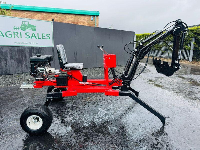 *NEW*UNUSED*CAPTOK CK900 TOWABLE SPIDER EXCAVATOR*VIDEO*
