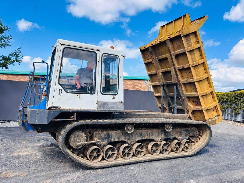 YANMAR C120R TRACKED DUMPER*C/W REVERSE DRIVE*VIDEO*