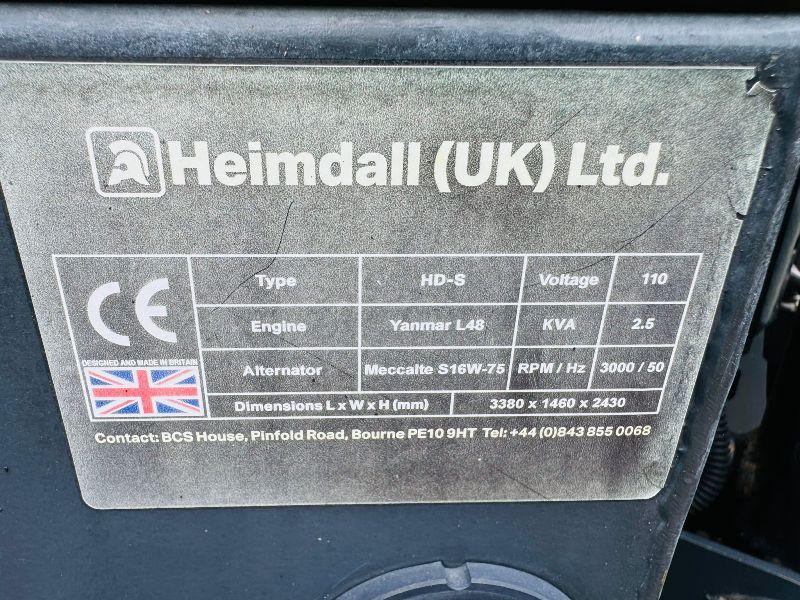 HEIMDALL LIGHTING TOWERS*C/W HYDRAULIC LEGS*YEAR 2015*VIDEO*