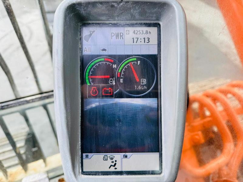 HITACHI ZAXIS ZX180LC-5B EXCAVATOR*YEAR 2014*C/W QUICK HITCH & BUCKET*VIDEO*
