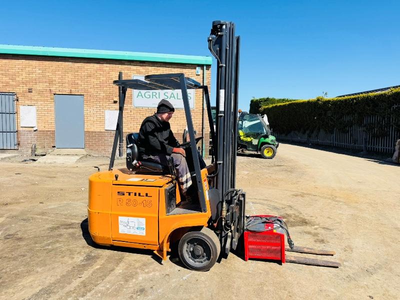 STILL R50-15 ELECTRIC FORKLIFT*C/W CHARGER*
