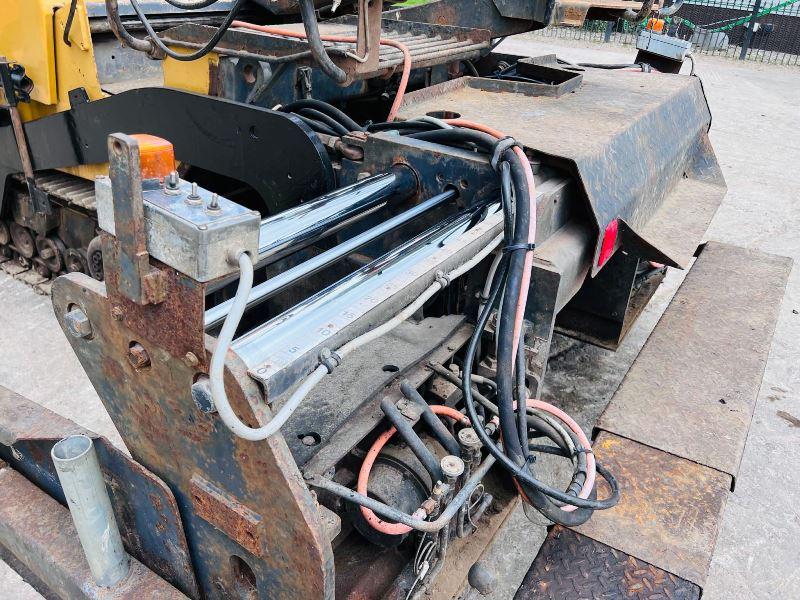 ABG TITAN 111 TRACKED TARMAC PAVER C/W DUAL CONTROL DRIVE *VIDEO*