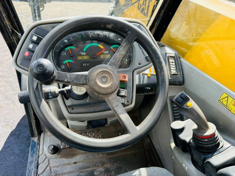 CAT TH330B TURBO TELEHANDLER*C/W EURO ADAPTION PLATE*VIDEO*
