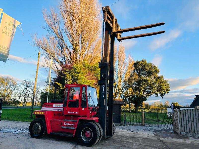 KALMAR LMV DCD 10.600 DIESEL FORKLIFT C/W VOLVO ENGINE *VIDEO*