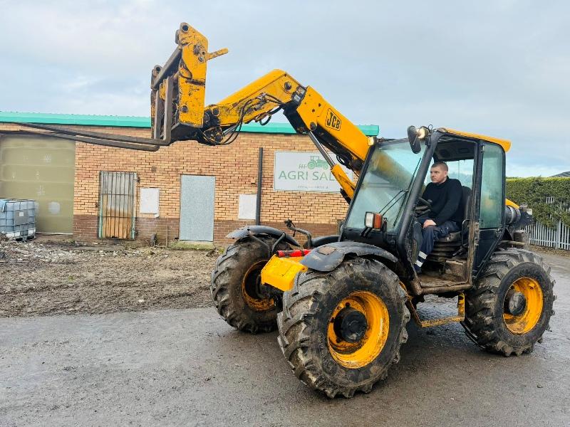 JCB 526S TELEHANDLER*C/W PALLET TINES*VIDEO*