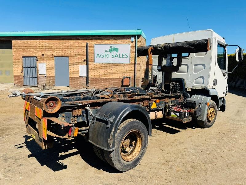 DAF LF45.170 HOOK LOADER LORRY*C/W MULTILIFT XR HOOKLOADER*VIDEO*