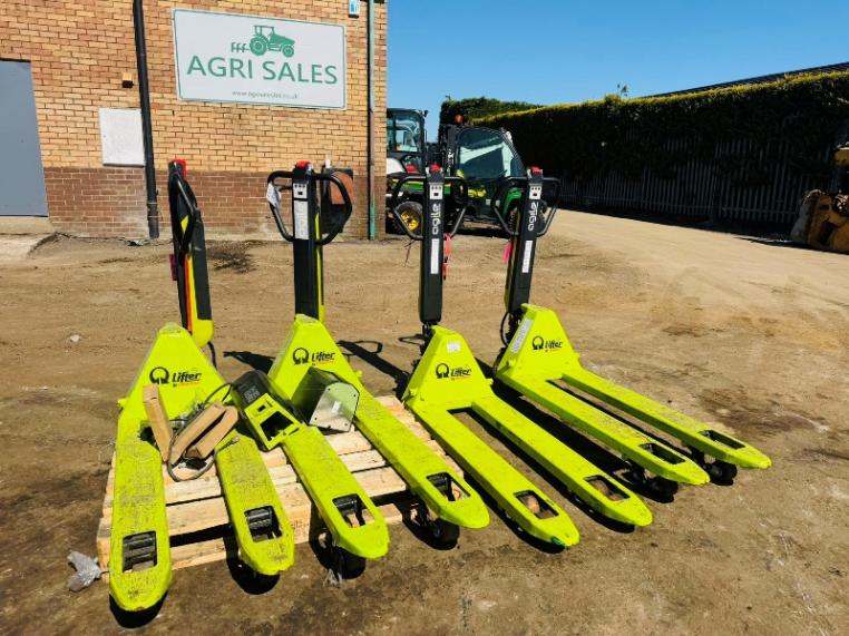 PRAMAC ELECTRIC PALLET TRUCKS*CHOICE OF 4*YEAR 2021/2022*VIDEO*