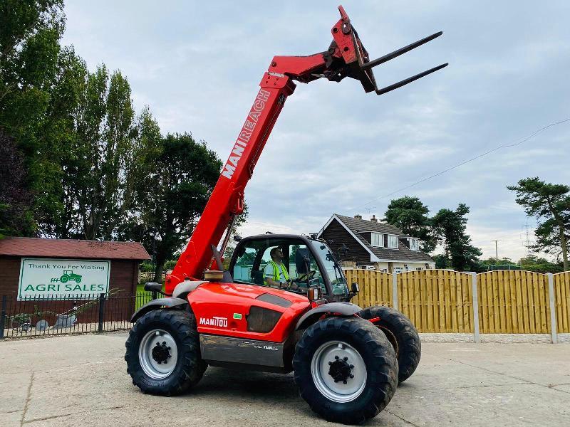 MANITOU MLT730 TURBO TELEHANDLER 7 METER REACH * AGSPEC * C/W PUH