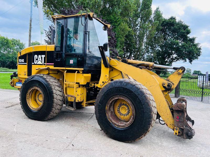 CATERPILLAR 924G 4WD LOADING SHOVEL C/W QUICK HITCH *VIDEO*