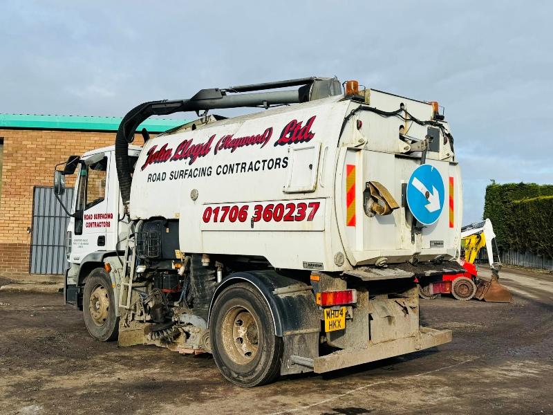 IVECO ML150E21K ROAD SWEEPER LORRY*VIDEO*