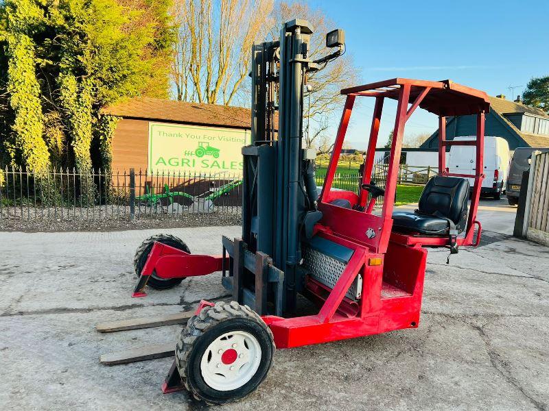 KOOIAAP FORK TRUCK C/W KUBOTA ENGINE & HYDRAULIC PUSH OUT HEAD STOCK *VIDEO*