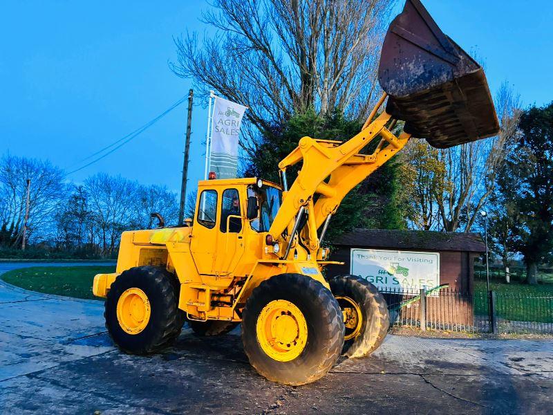 VOLVO LM846 4WD LOADING SHOVEL C/W BUCKET *VIDEO*