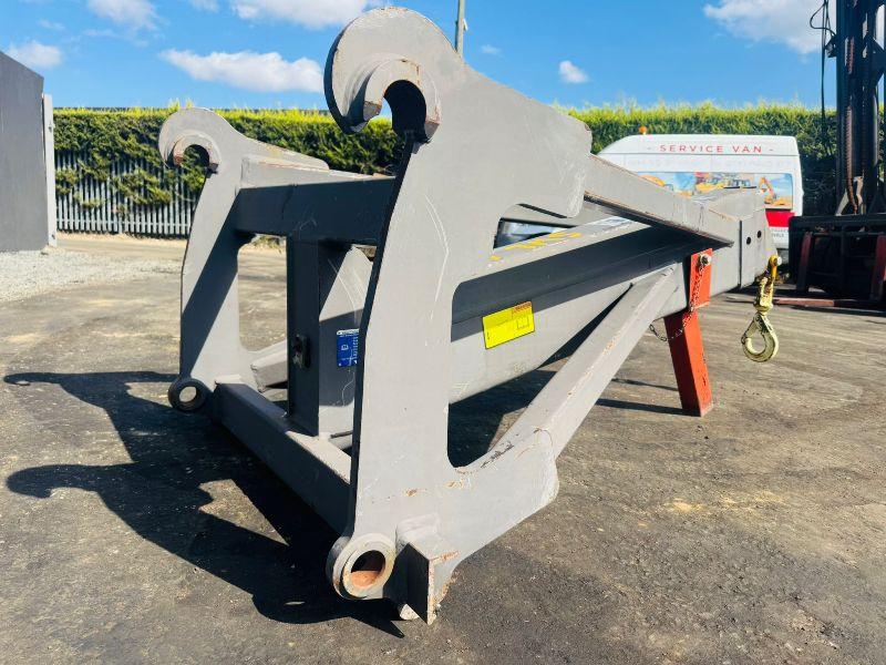 VOLVO JIB TO SUIT L150 L180 L220 WHEEL LOADER*YEAR 2015*VIDEO*