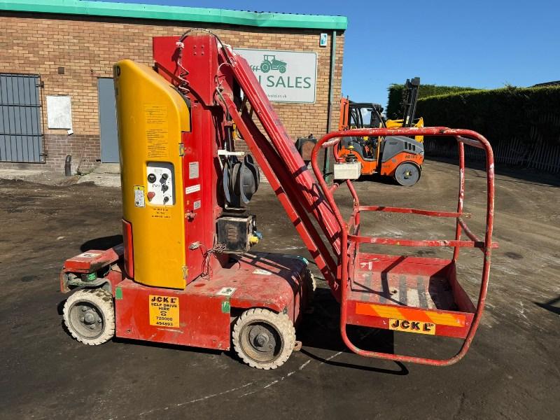 HAULOTTE HM10P MANLIFT*NEEDS CHARGING*VIDEO*