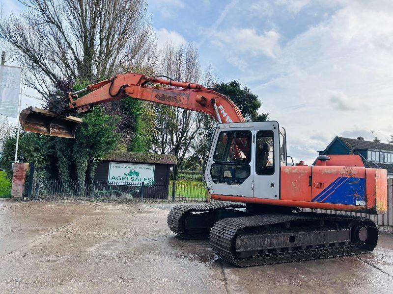 HITACHI FH150LC-3  TRACKED EXCAVATOR C/W QUICK HITCH & BUCKET *VIDEO*