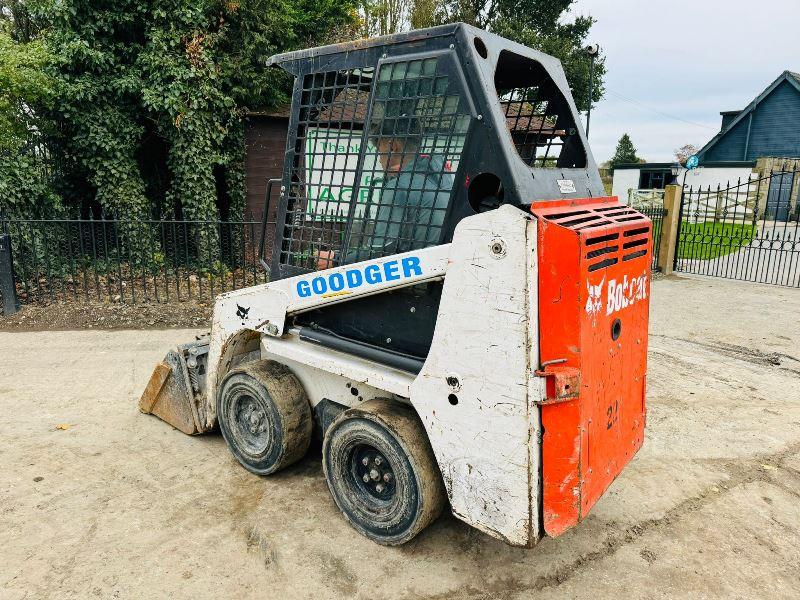 BOBCAT S70 SKIDSTEER *YEAR 2018* C/W BUCKET *VIDEO*