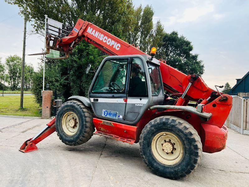 MANITOU MT1337SL 4WD TELEHANDLER *13 METER REACH* C/W PALLE TINES *VIDEO*