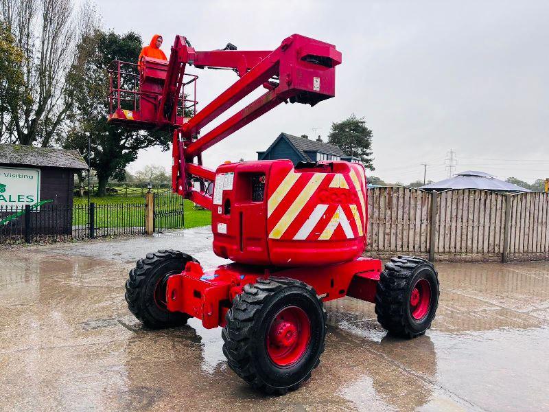 GENIE Z-4525 AIREL PLATFORM * 24FT REACH * C/W TELESCOPIC BOOM *VIDEO*