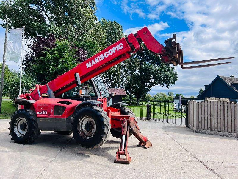 MANITOU MT1335SL 4WD TELEHANDLER *13 METER REACH* C/W PALLE TINES *VIDEO*
