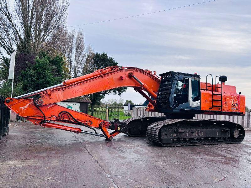 HITACHI ZAXIS ZX470LCH-3 TRACKED EXCAVATOR *YEAR 2008* C/W ISUZU ENGINE *VIDEO*