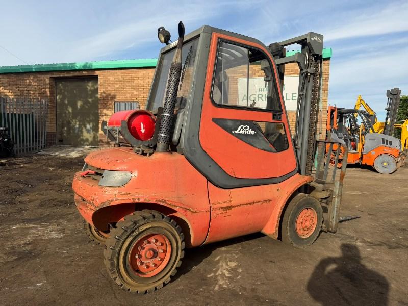 LINDE H40T-04 FORKLIFT*C/W PALLET TINES*VIDEO*