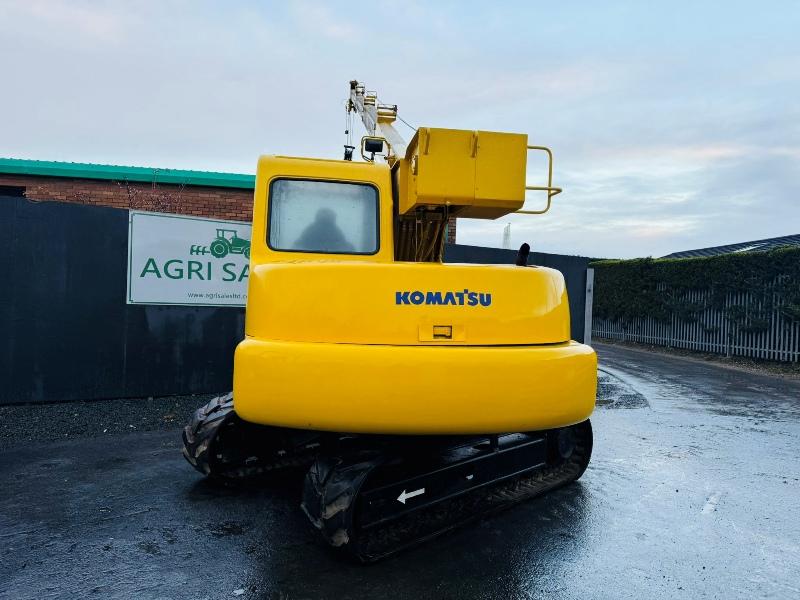 KOMATSU LC605-2 TRACKED CRANE*C/W RUBBER TRACKS*VIDEO*