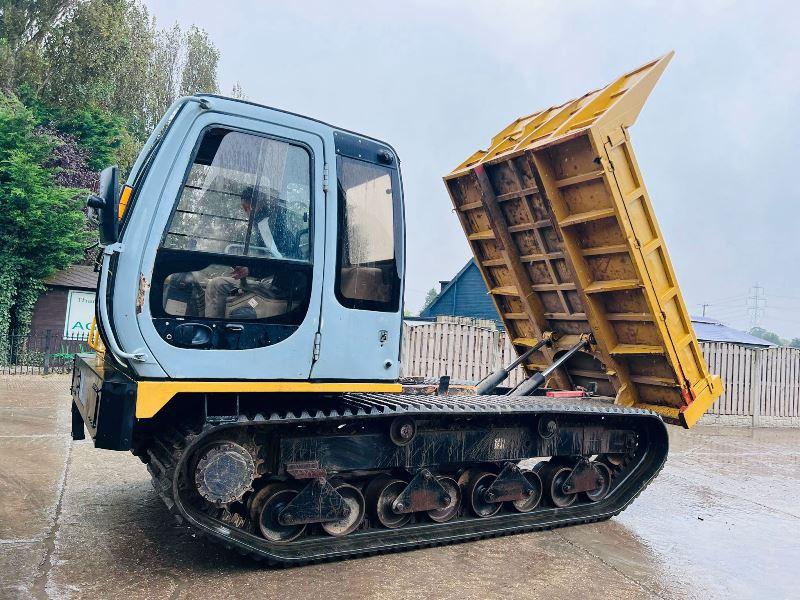 MOROOKA MST1500VD TRACKED DUMPER * 5875 HOURS * C/W RUBBER TRACKS *VIDEO*