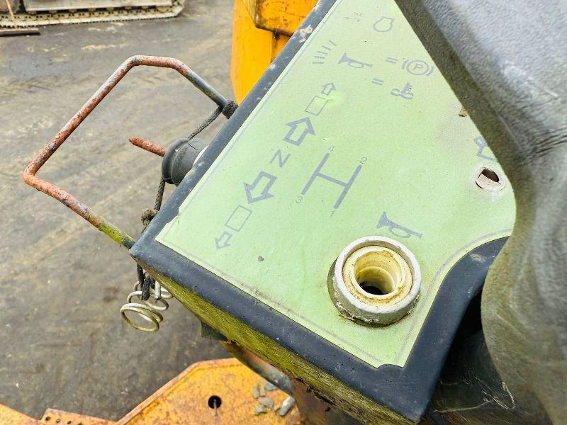 TEREX PS6000 SWIVLE TIP DUMPER*ENGINE STARTS NO DRIVE*VIDEO*