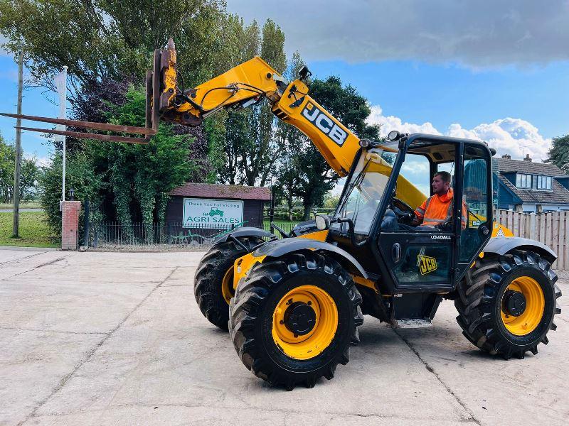 JCB 526-56 4WD TELEHANDLER *AG-SPEC, YEAR 2013* C/W PICK UP HITCH *VIDEO*
