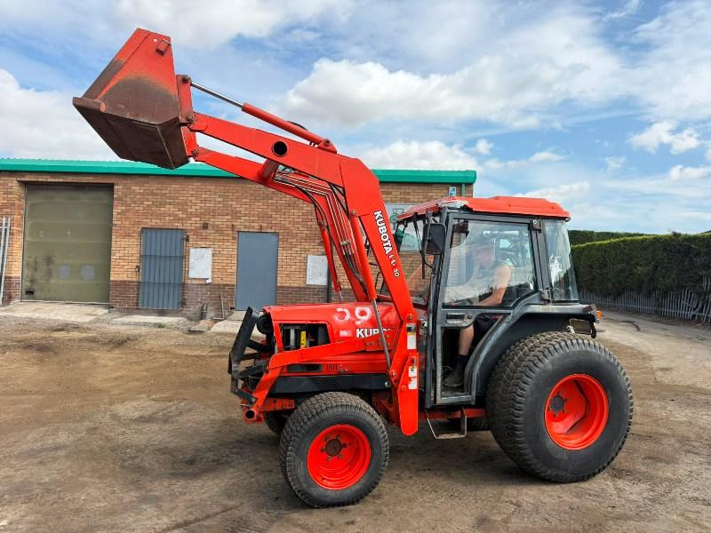 KUBOTA L3600 4WD TRACTOR*C/W POWER LOADER*VIDEO*